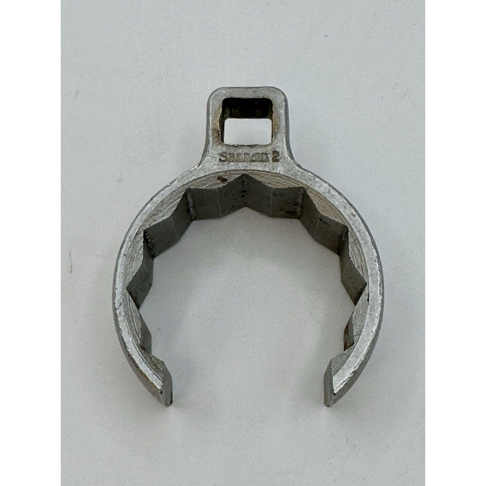 Snap On 2" Crowfoot Flare Nut Wrench 1/2 Drive 12pt USA VGUC